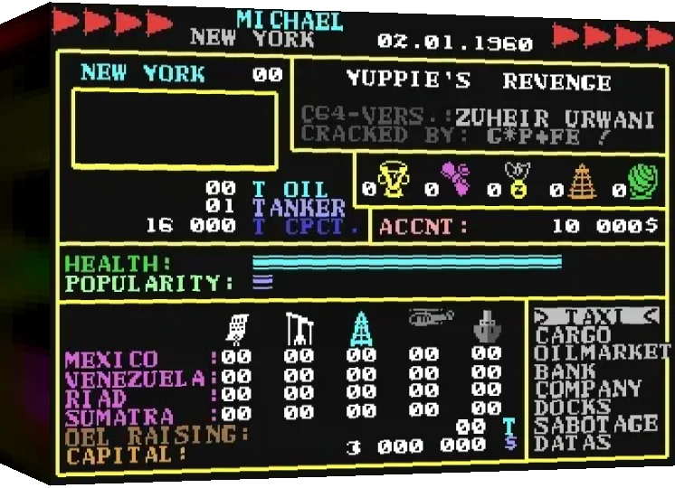 Yuppie's Revenge — box-3D (WOR)
