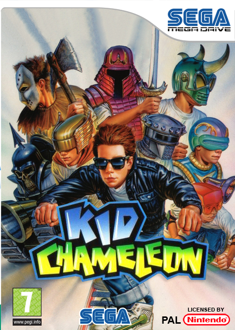 Kid Chameleon — box-2D (EU)