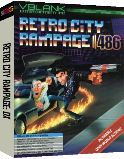 Retro City Rampage 486 — box-3D (US)