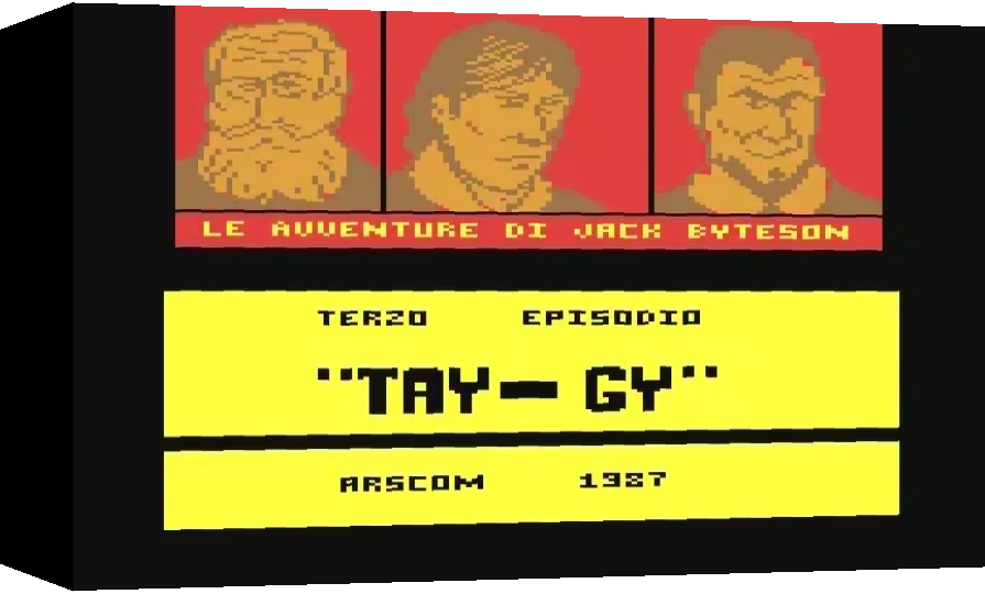 Le Avventure di Jack Byteson : Tay-Gy — box-3D (WOR)