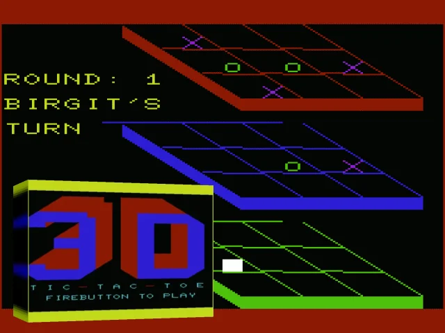 3D Tic Tac Toe — mixrbv2 (WOR)