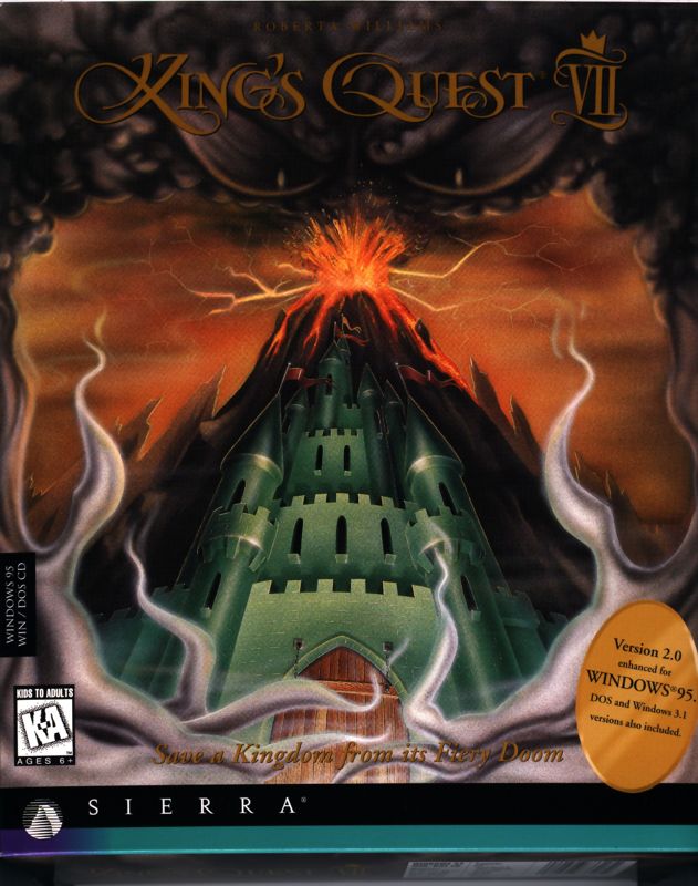 King's Quest VII: The Princeless Bride box art