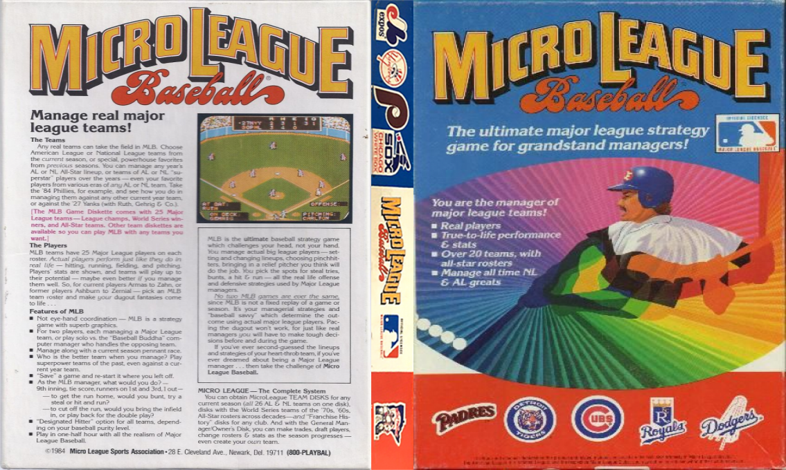 Microleague Baseball — box-texture (US)