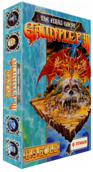 Gauntlet III - The Final Quest — box-3D (EU)