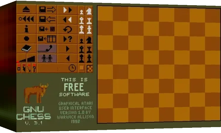 GNU Chess — box-3D (WOR)