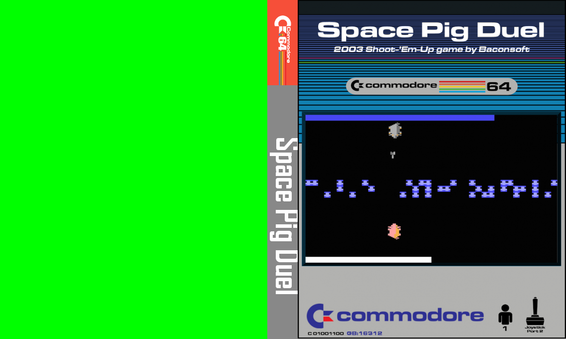 Space Pig Duel — box-texture (CUS)