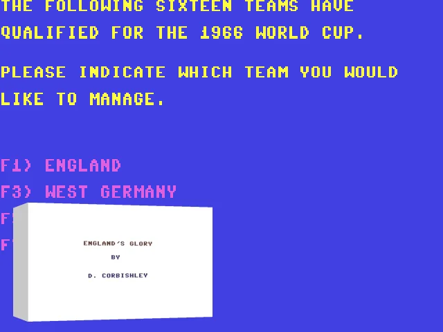 England's Glory — mixrbv2 (WOR)