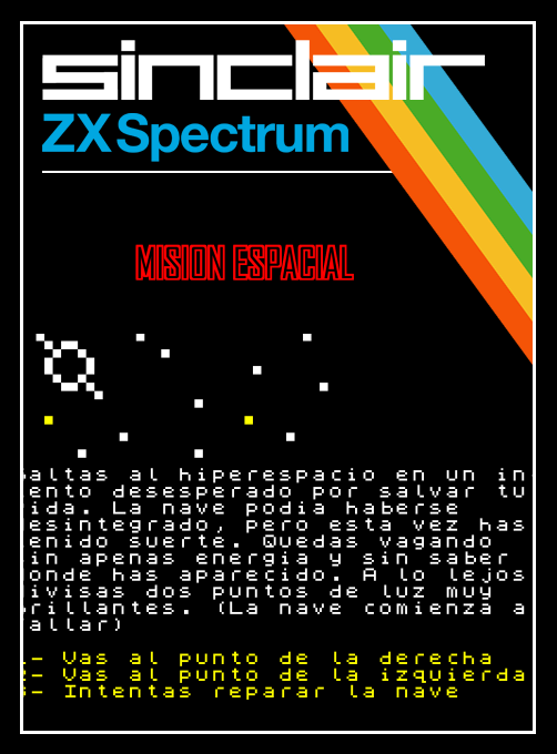 Mision Espacial box art