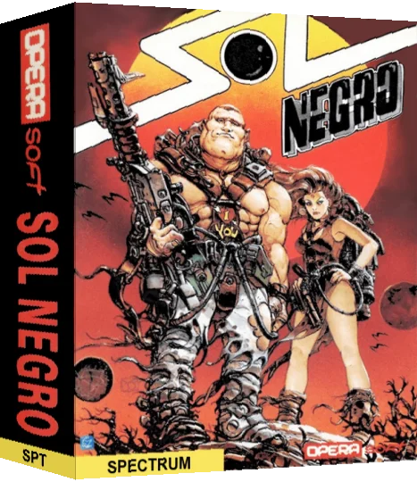 Sol Negro — box-3D (SP)