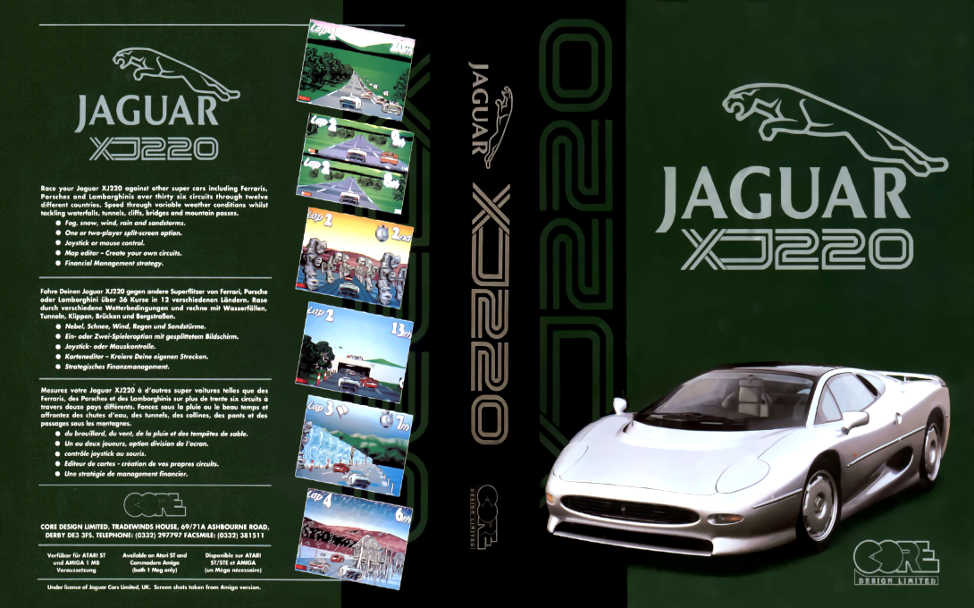 Jaguar XJ220 — box-texture (EU)