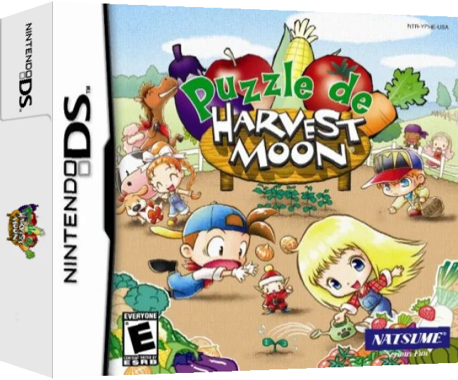 Puzzle de Harvest Moon — box-3D (US)