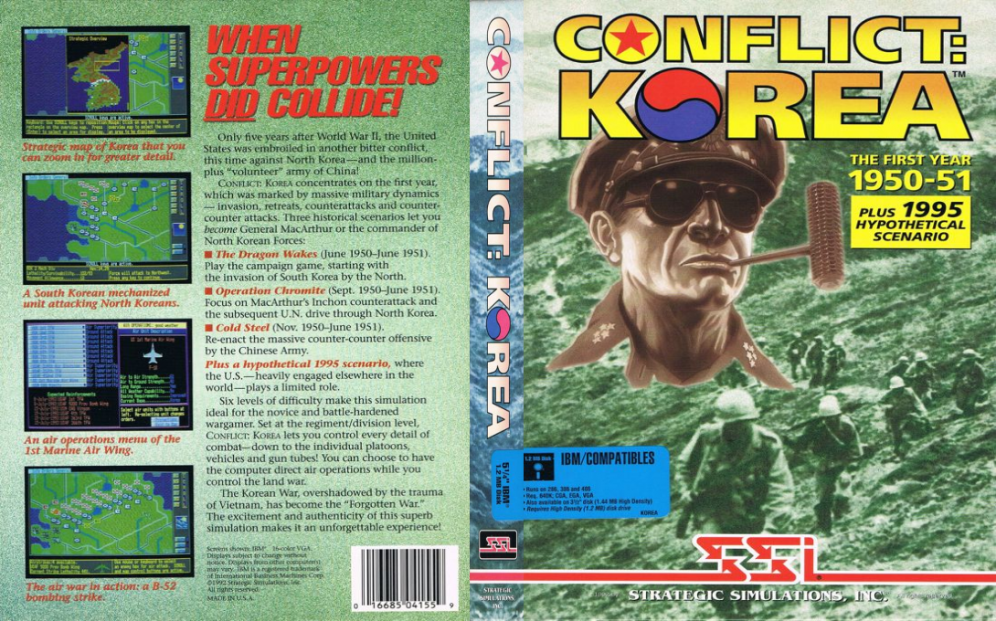 Conflict - Korea - The First Year 1950-51 — box-texture (US)