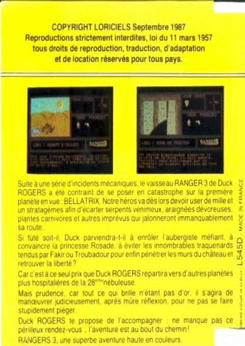 Ranger 3 — box-2D-back (WOR)