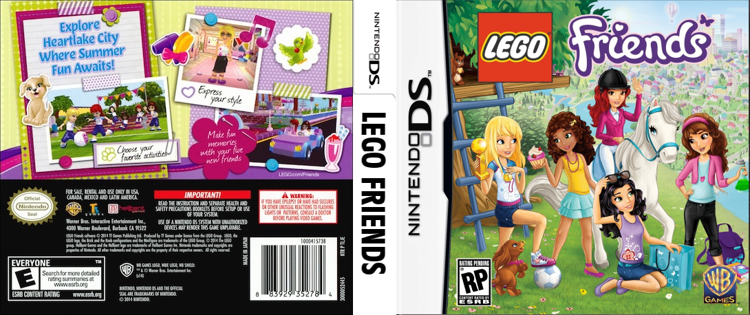 LEGO Friends — box-texture (US)