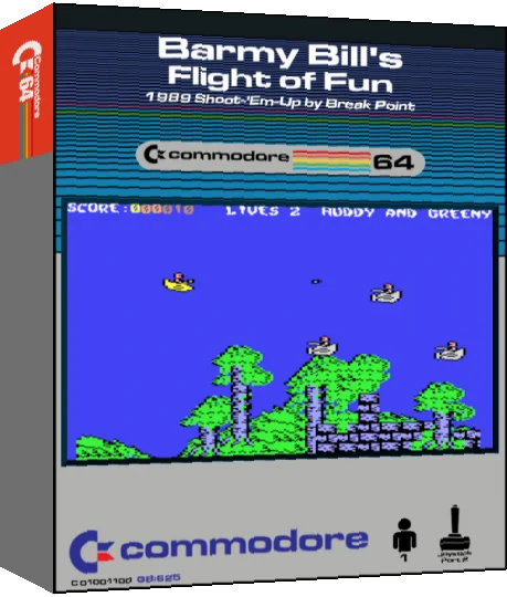 Barmy Bill's Flight of Fun — box-3D (CUS)