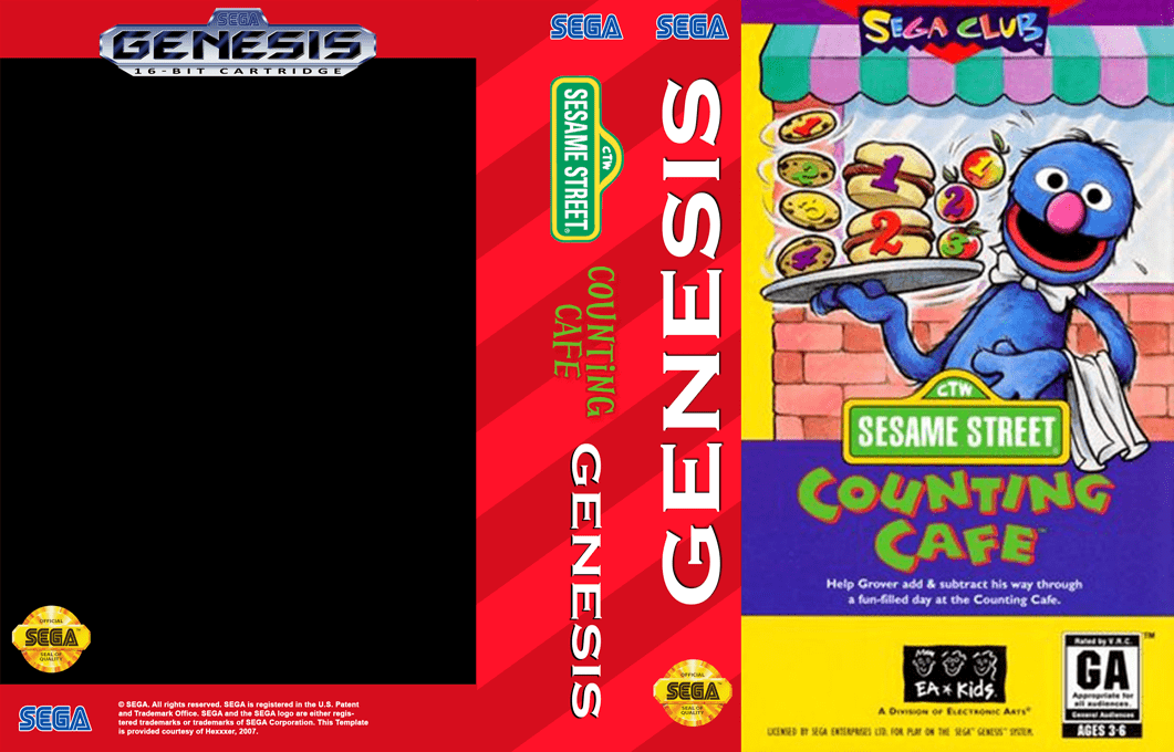 Sesame Street Counting Cafe — box-texture (US)
