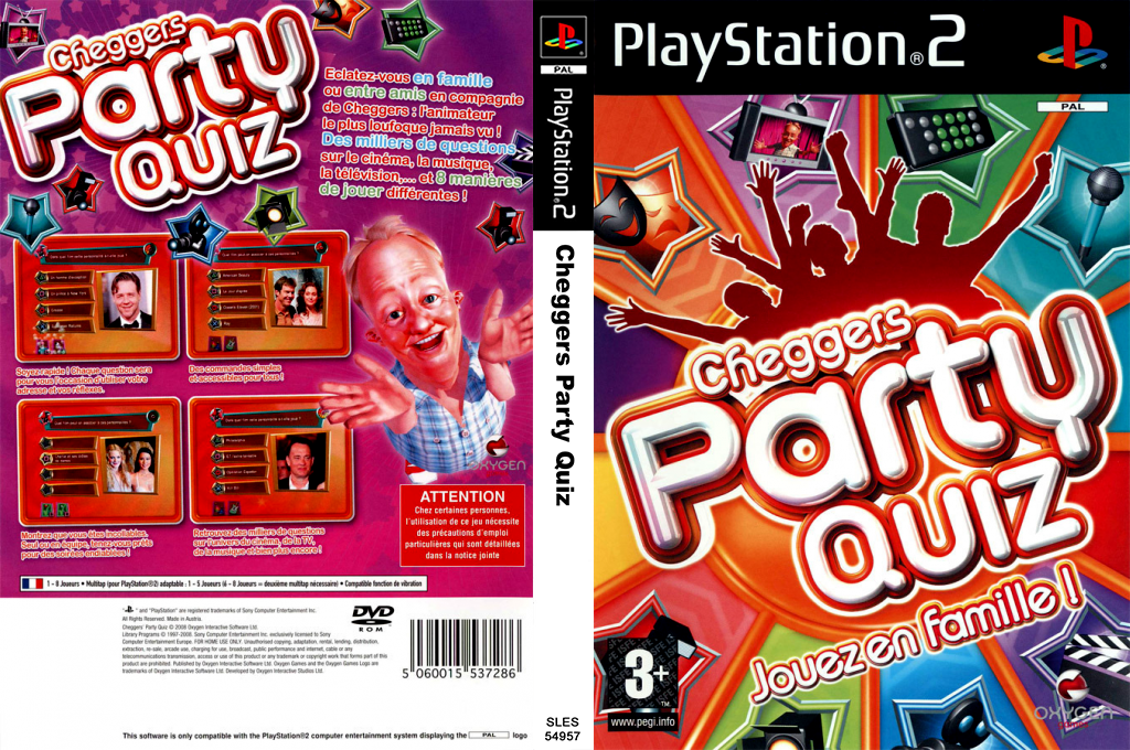 Cheggers Party Quiz — box-texture (FR)