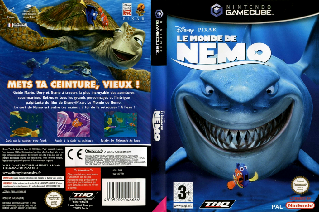 Disney-Pixar Nemo-reul Chajaseo — box-texture (FR)