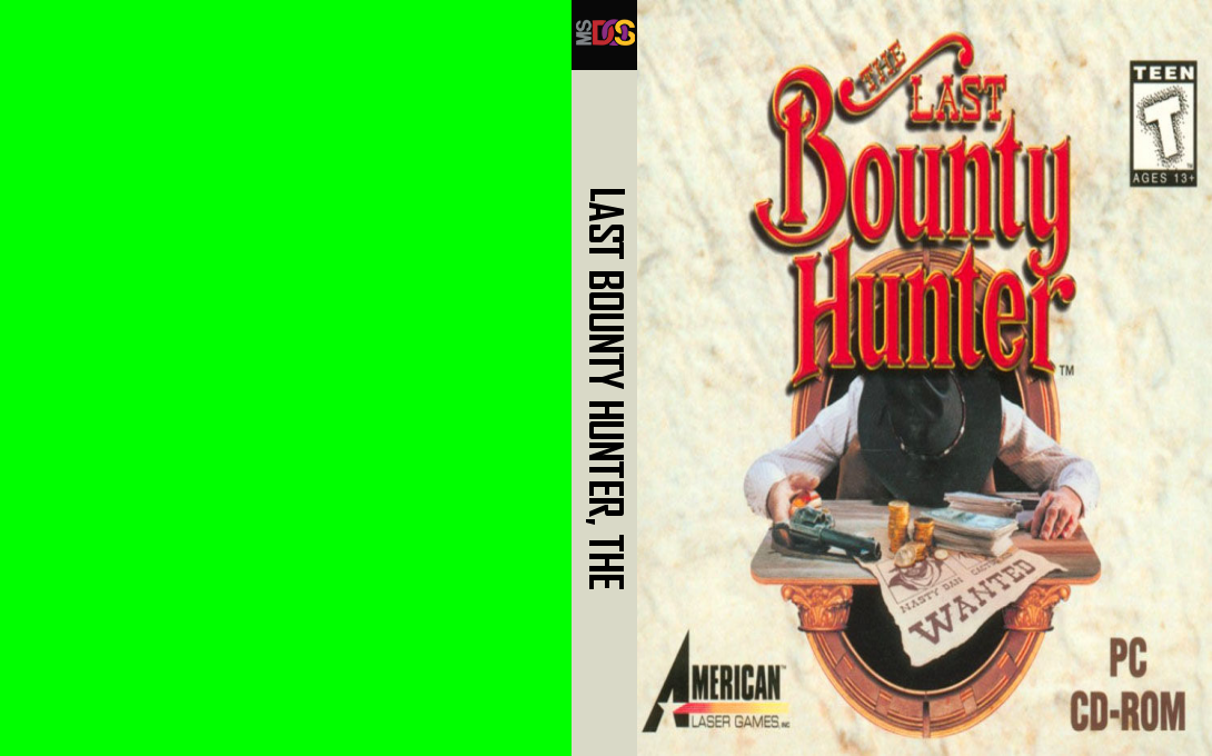 Last Bounty Hunter, The — box-texture (US)