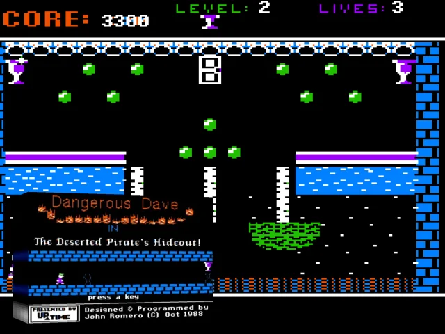 Dangerous Dave in the Deserted Pirate's Hideout! — mixrbv2 (WOR)