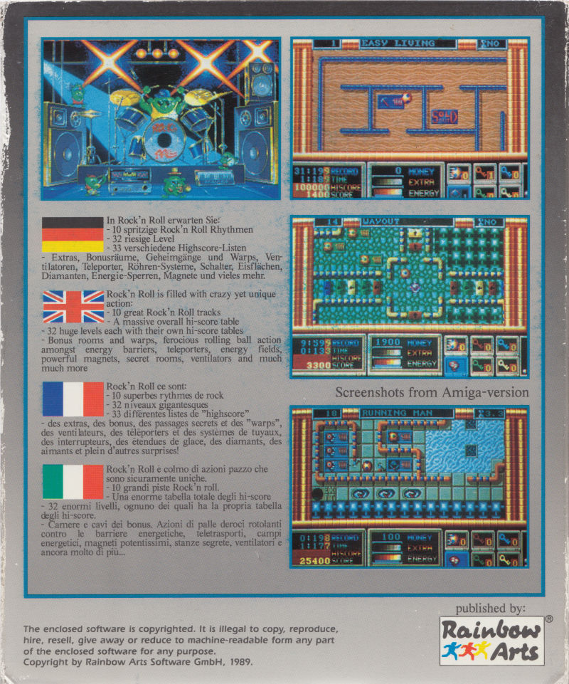 Rock 'n Roll — box-2D-back (EU)