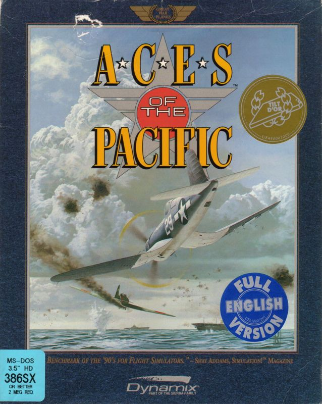 Aces Of The Pacific — box-2D (EU)
