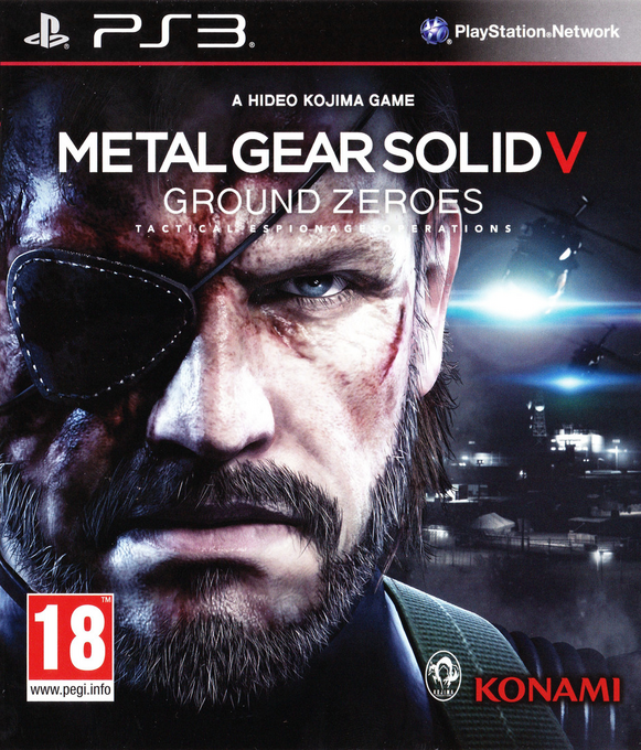 Metal Gear Solid V - Ground Zeroes — box-2D (DE)