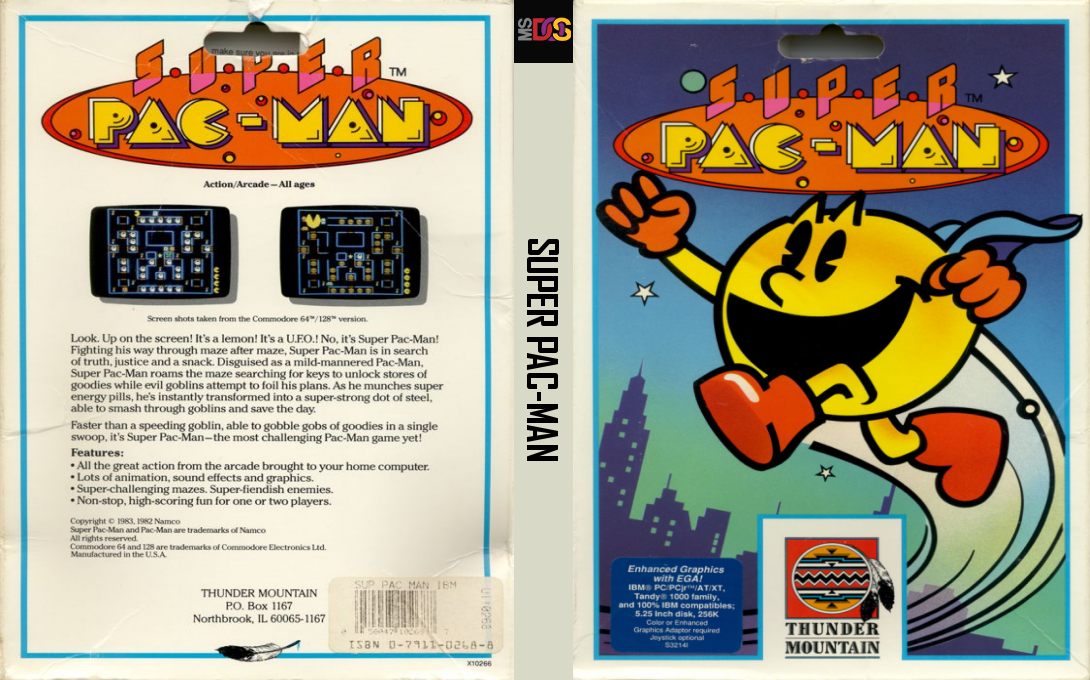 Super Pac-Man — box-texture (US)