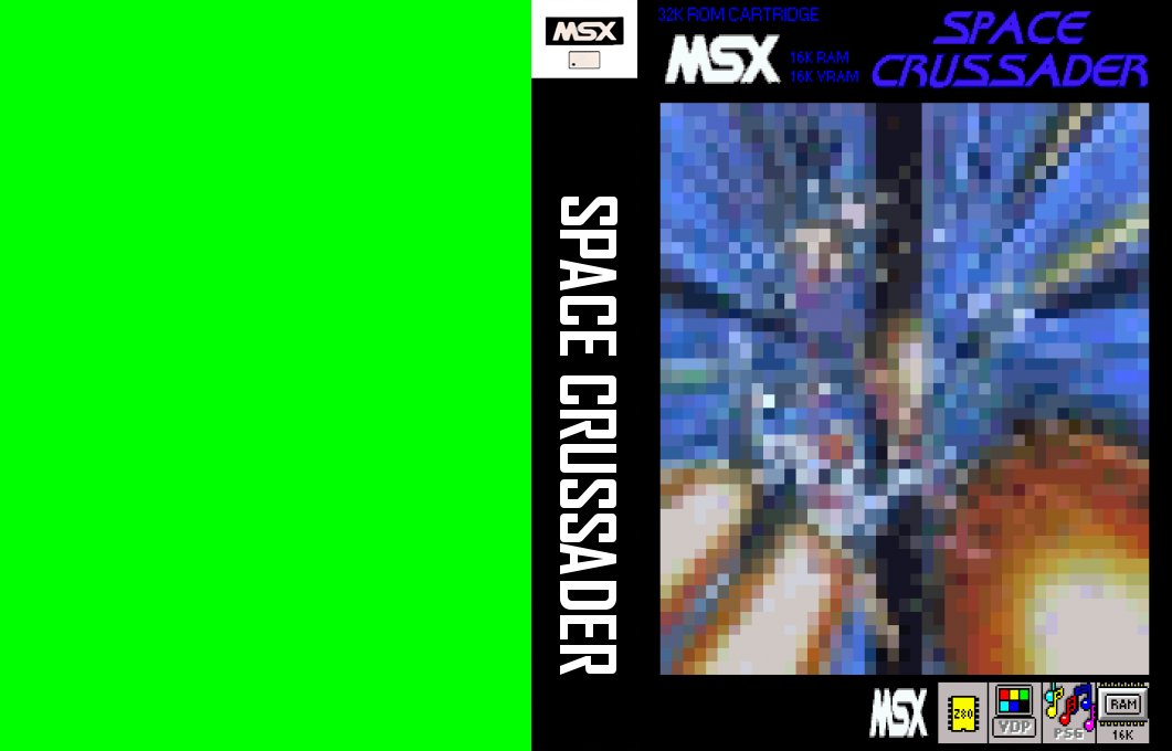 Space Crussader — box-texture (EU)