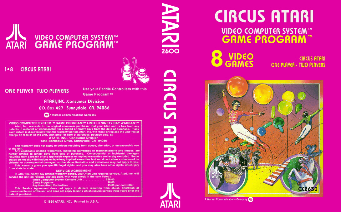 Circus Atari — box-texture (US)