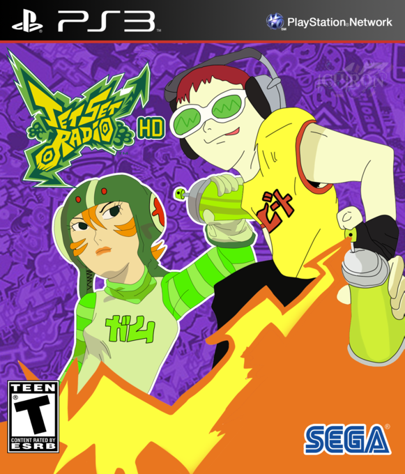 Jet Set Radio box art