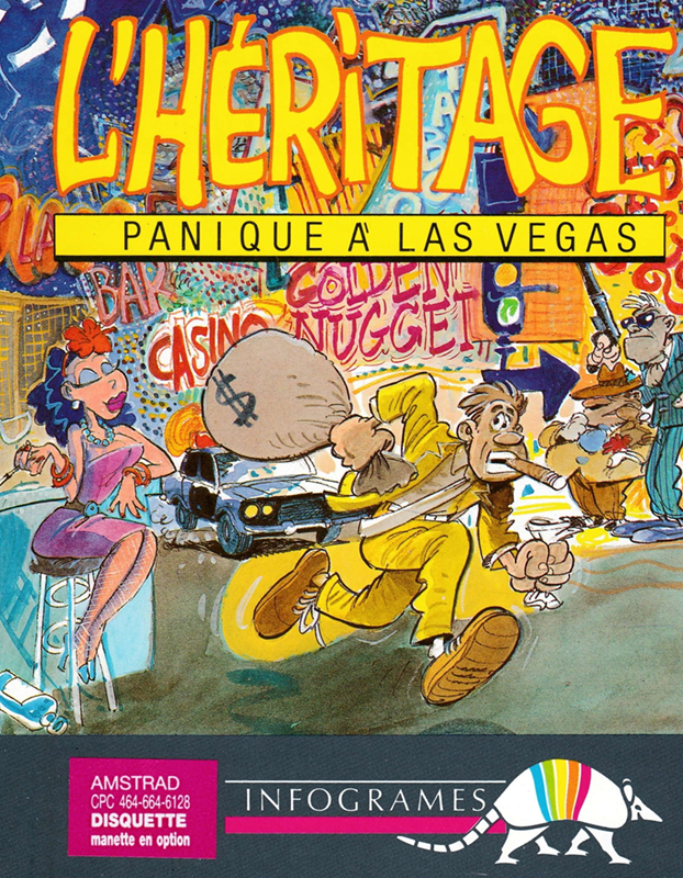 Inheritance, The - Panic In Las Vegas — box-2D (FR)
