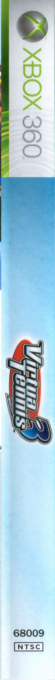 Virtua Tennis 3 — box-2D-side (US)
