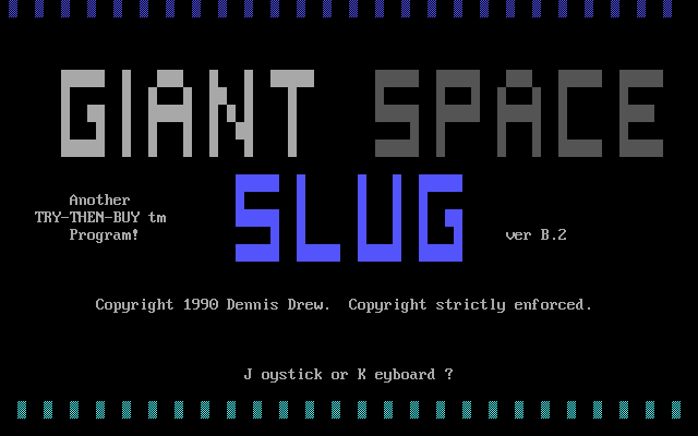 Giant Space Slug box art