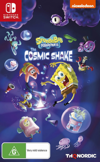 Spongebob Squarepants - The Cosmic Shake — box-2D (AU)
