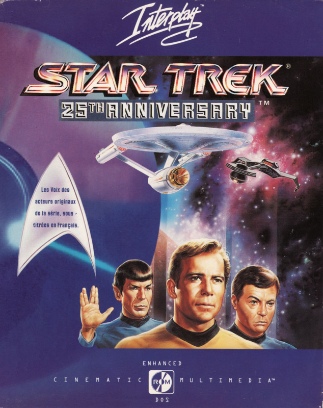 Star Trek - 25th Anniversary — box-2D (FR)