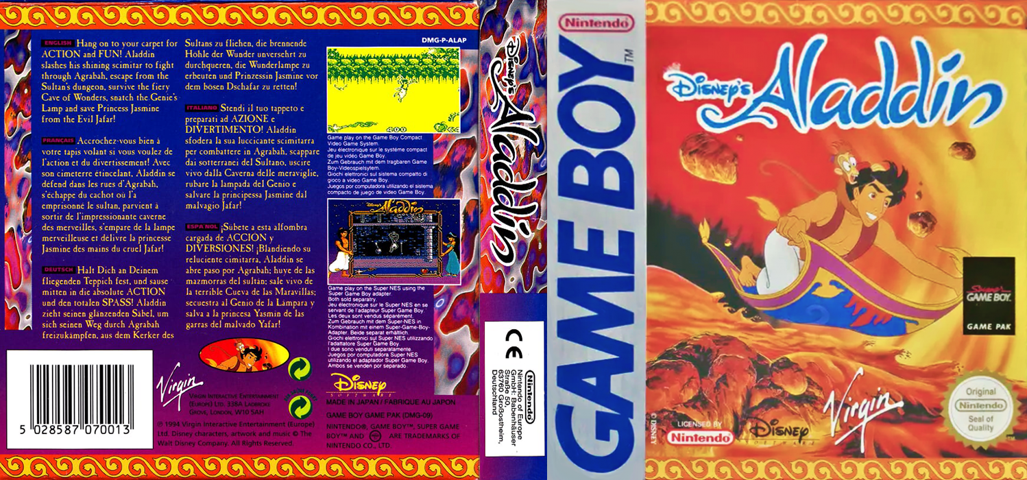 Aladdin — box-texture (EU)