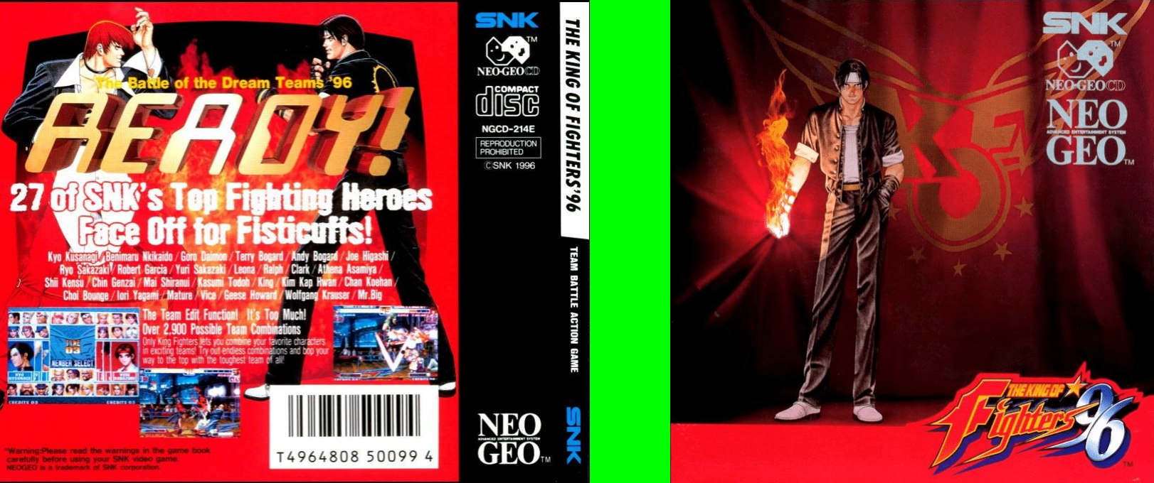 King Of Fighters '96, The — box-texture (WOR)