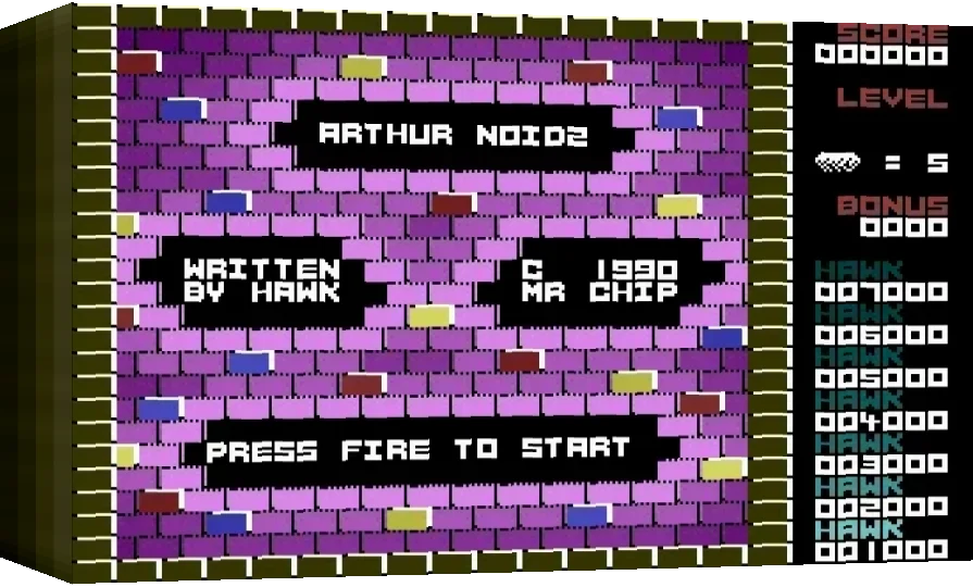 Arthur Noid 2 — box-3D (WOR)