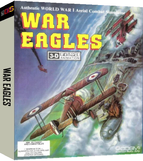 War Eagles — box-3D (US)
