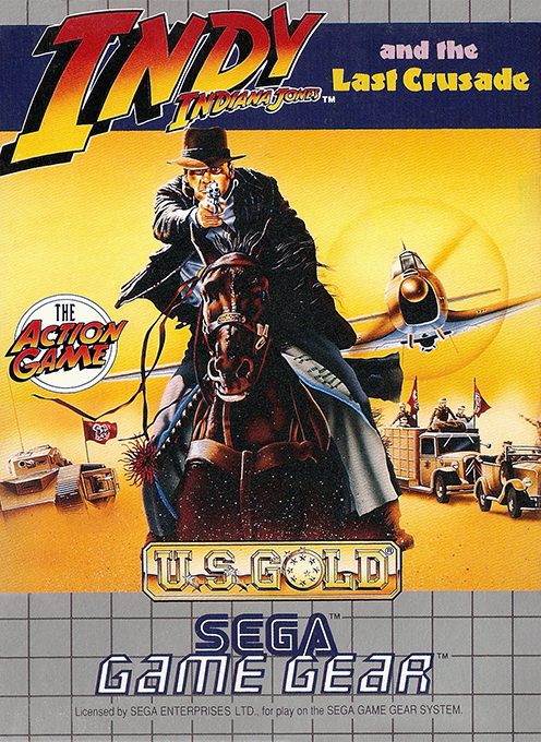 Indiana Jones And The Last Crusade - The Action Game — box-2D (EU)