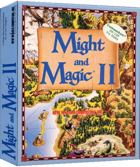 Might and Magic - Book Two - Gates to Another World — box-3D (US)
