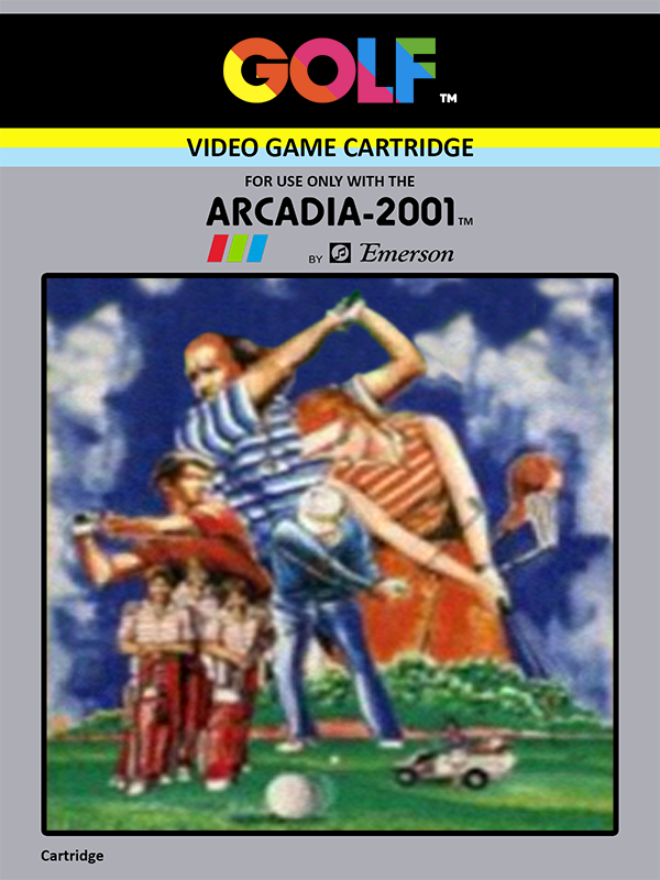 Golf box art