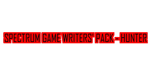 Spectrum Game Writers' Pack - Hunter — wheel-hd (SS)