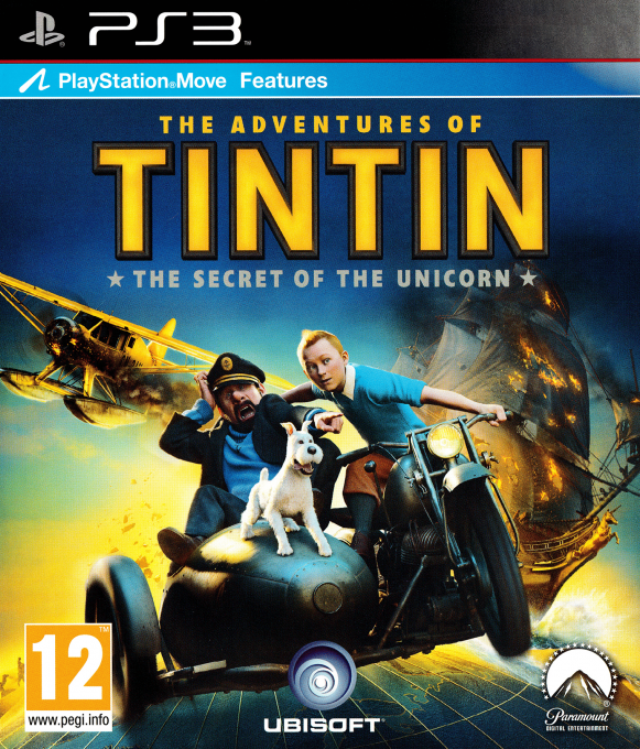 Adventures of Tintin, The - The Game box art