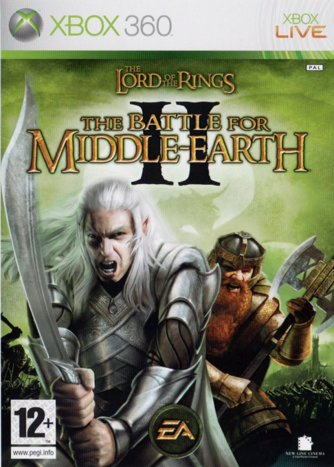 Lord of the Rings, The - The Battle for Middle-Earth II — box-2D (UK)