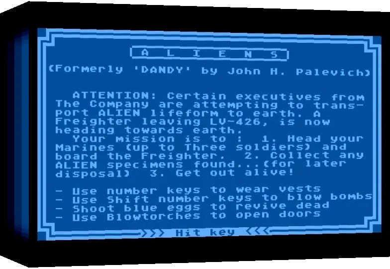 Aliens — box-3D (WOR)