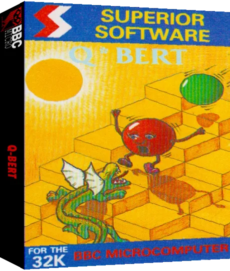 Q-bert — box-3D (EU)