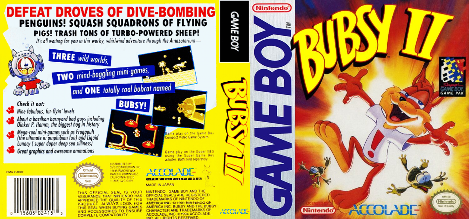Bubsy 2 — box-texture (US)