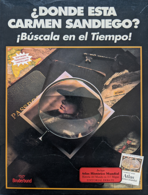 Where in Time Is Carmen Sandiego? — box-2D (SP)
